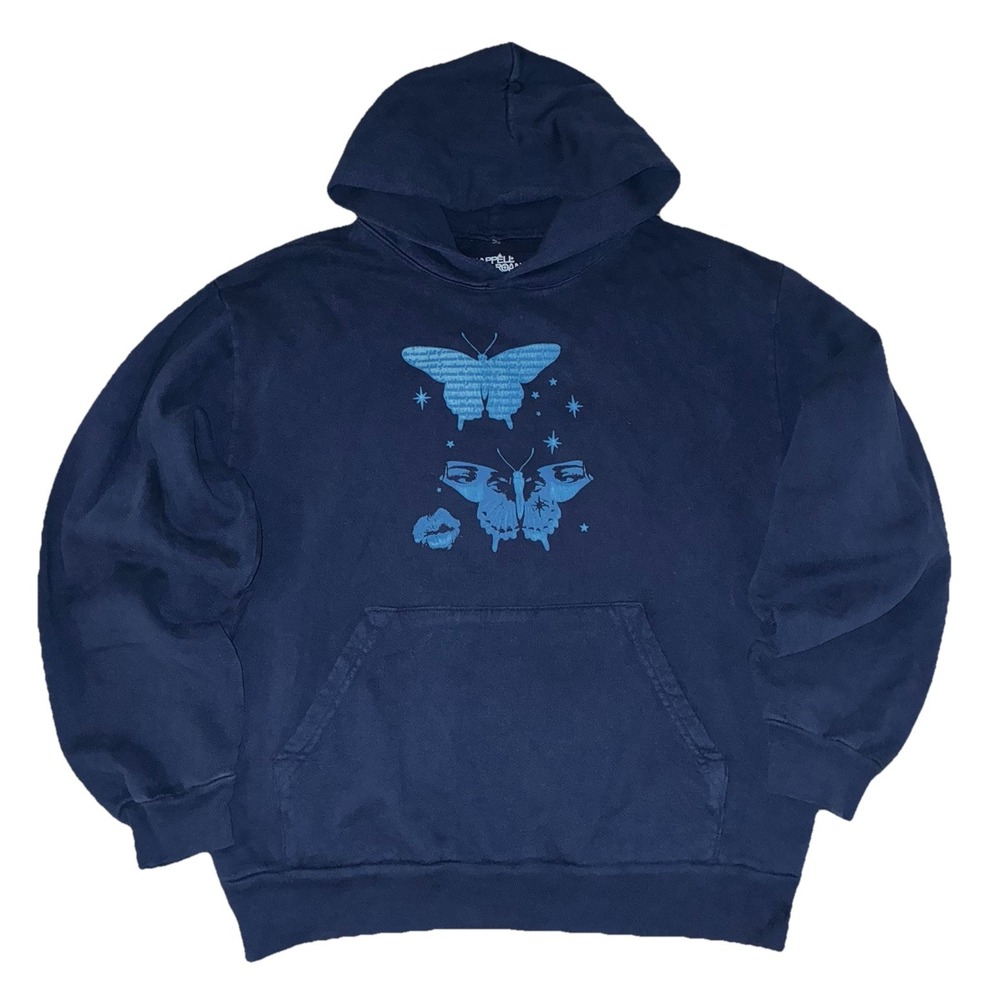 Chappell‎ Roan Butterfly Hoodie M Visions Of Damsels & ODT Tour Merch NEW *flaw
